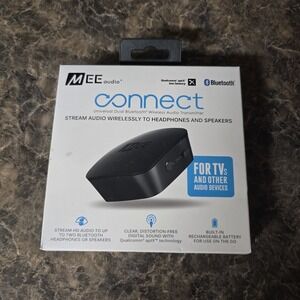 NEW! MEE Connect Universal Dual-Headphone Bluetooth Wireless Audio Transmitter